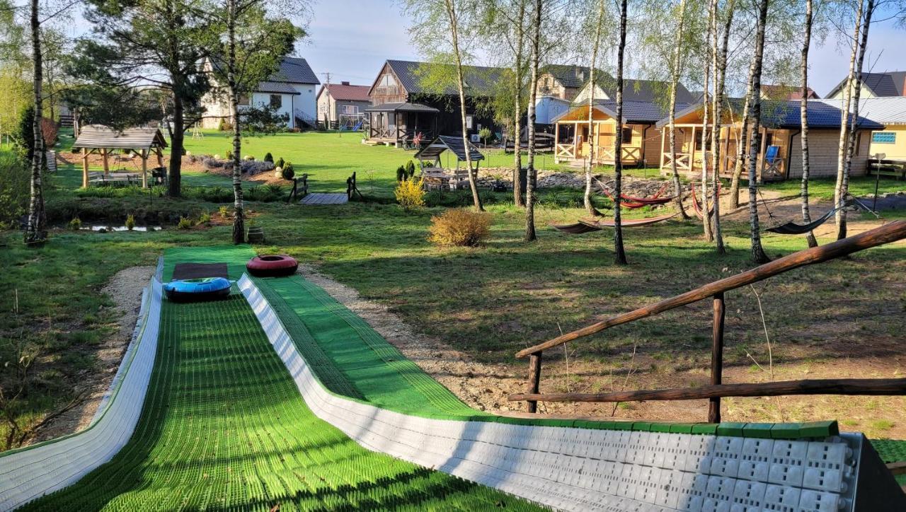 Vip Village Las Woda Rower - Podgrzewany Basen, Balia, Sauna Miedzierza Exterior foto