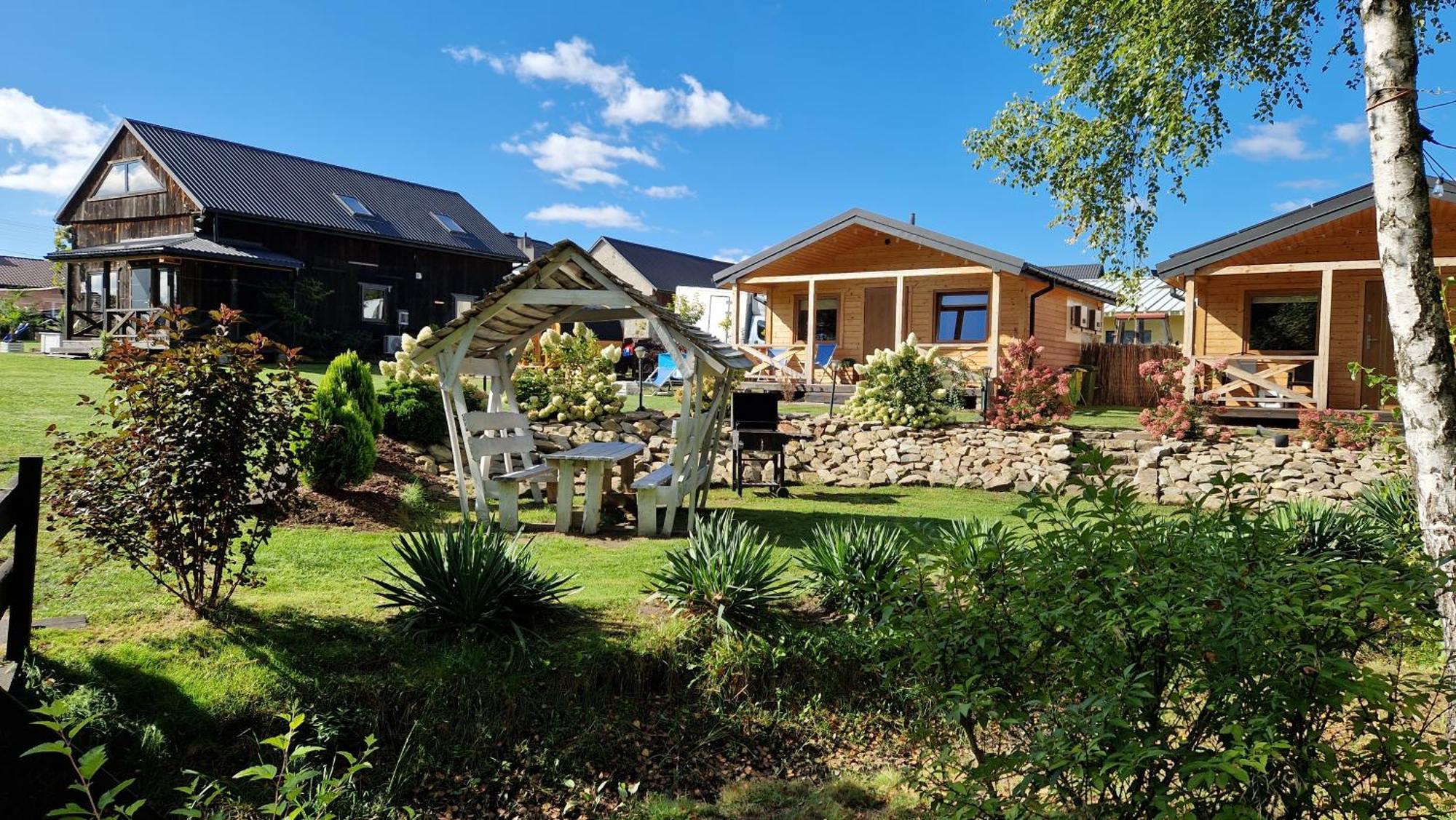 Vip Village Las Woda Rower - Podgrzewany Basen, Balia, Sauna Miedzierza Exterior foto