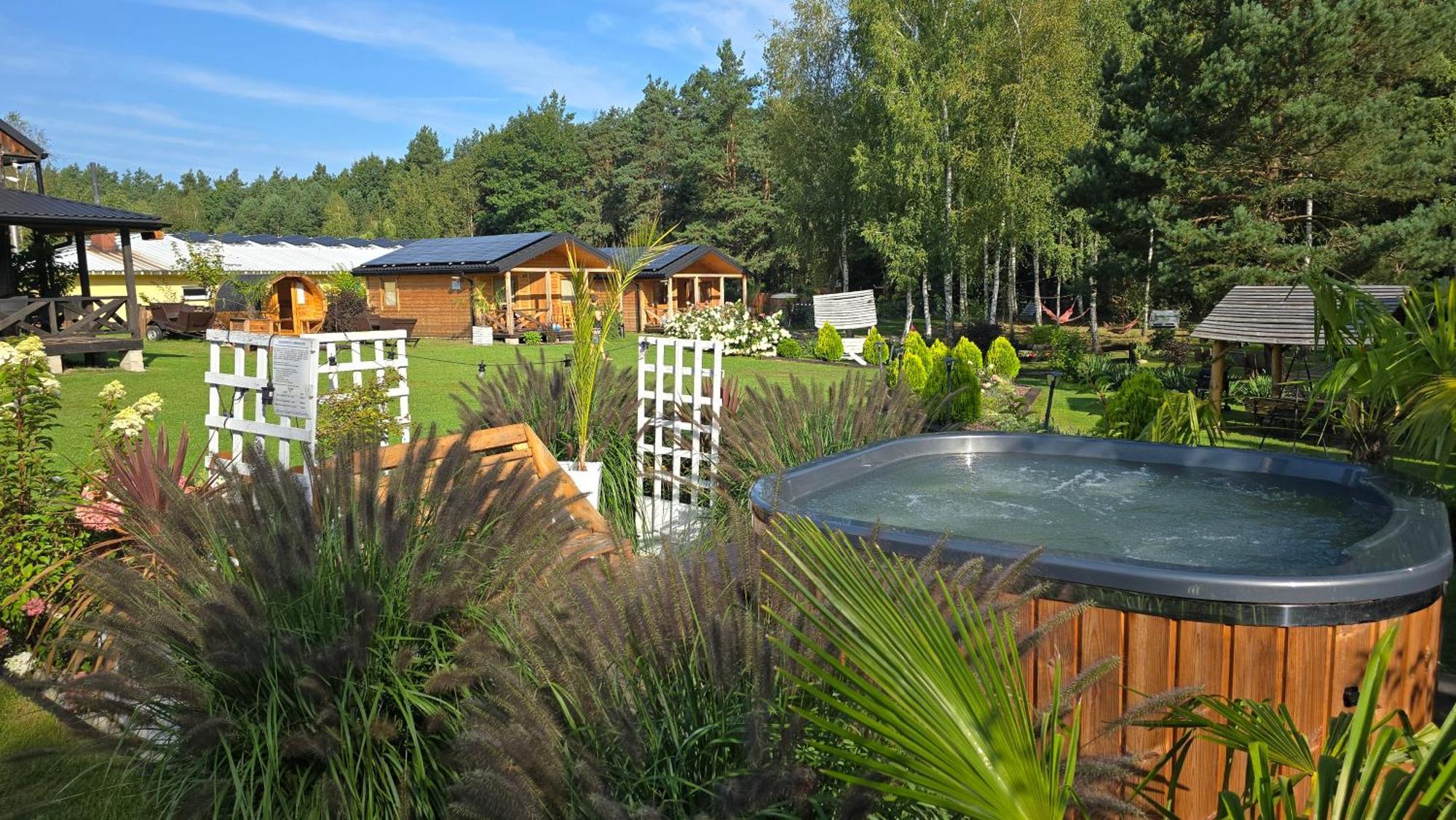 Vip Village Las Woda Rower - Podgrzewany Basen, Balia, Sauna Miedzierza Exterior foto